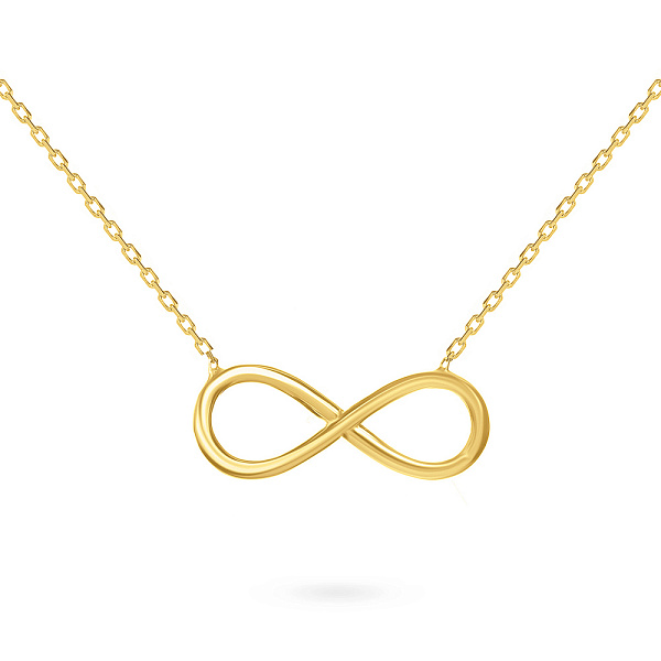 Золоте кольє «Нескінченність» (арт. 351164ж) – зображення 1