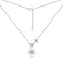 Серебряное колье "Звезды" с фианитами (арт. 7507/1212) – изображение 2