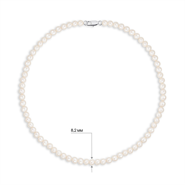 Намисто з перлин (арт. 9016/200жб) – зображення 2