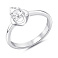 Серебряное кольцо с фианитом (арт. 7501/8316) – изображение 2