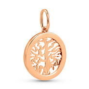 Підвіс з червоного золота Древо життя (арт. 424608)