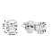 Серьги из белого золота с бриллиантами (арт. Т011667010б) – изображение 2
