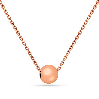 Фото Колье из красного золота "Шар" (арт. 352109)