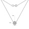 Золоте кольє з діамантами (арт. Ц011353020б) – зображення 4