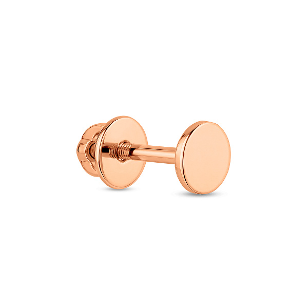 Cережка одинарна з золота (арт. 110621Я) – зображення 1