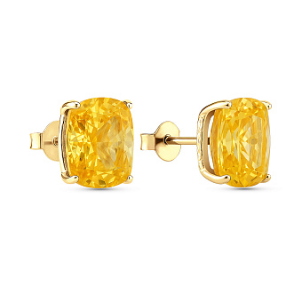 Серебряные серьги с фианитами (арт. 7518/2186533жцж)