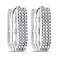 Серебряные серьги с фианитами (арт. 7502/9134/20) – изображение 1