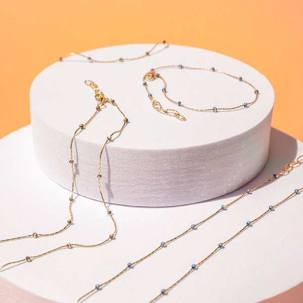 Золотий браслет Francelli (арт. 324051жг) – зображення 5