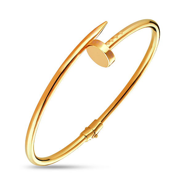 Золотой женский браслет «Гвоздь» (арт. 322111ж) – изображение 1