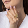 Массивное золотое кольцо (арт. 141492ж) – изображение 2