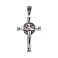 Срібний хрестик без каменів (арт. 7204/164пю) – зображення 1
