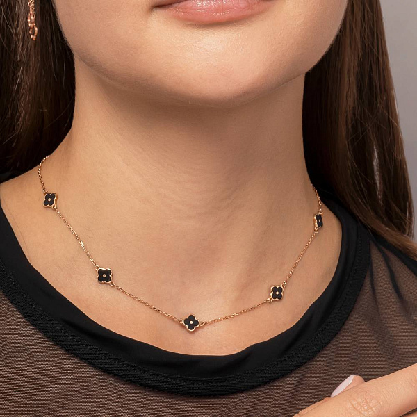 Кольє з червоного золота (арт. 200028Д) – зображення 4