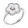 Серебряное кольцо с перламутром (арт. 7501/6795/15п) – изображение 1