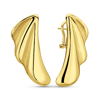 Сережки Francelli з жовтого золота (арт. 1091850жм)