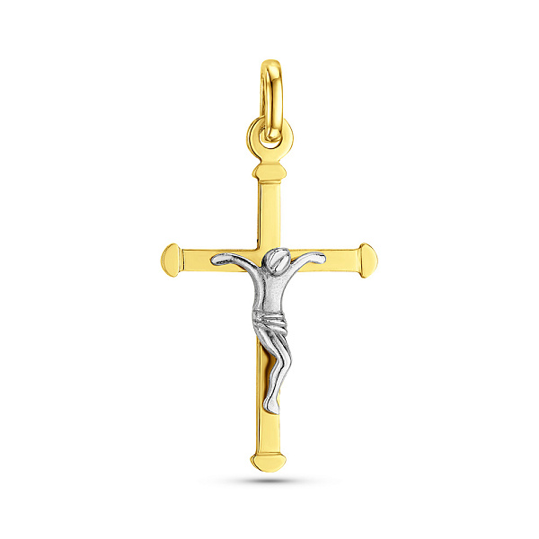 Золотий натільний хрестик (арт. 500487ж) – зображення 1