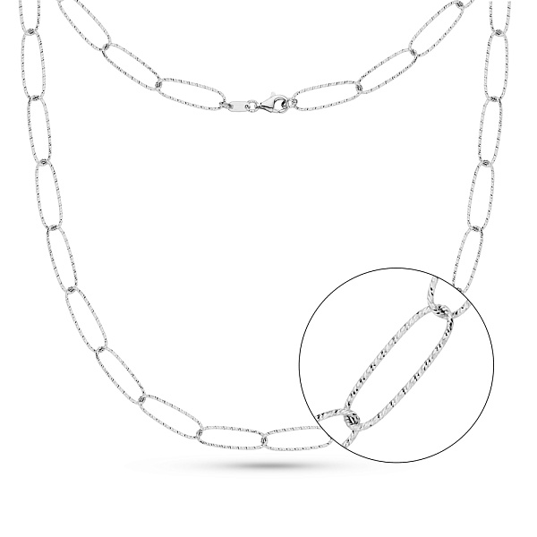 Колье Francelli из белого золота (арт. 352413б) – изображение 1