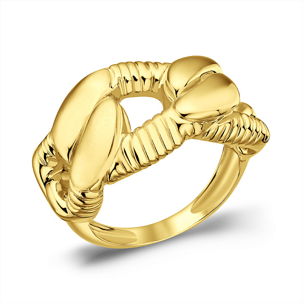 Каблучка з жовтого золота  Francelli (арт. 156656ж) – зображення 1