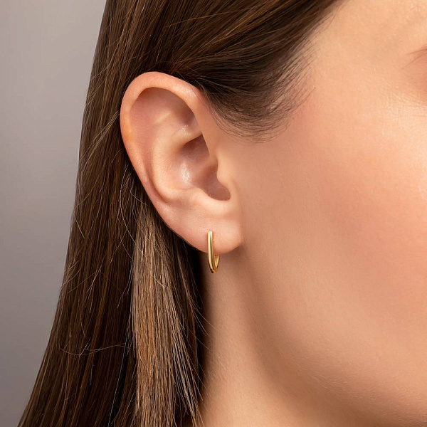 Сережки з жовтого золота (арт. 1091832ж) – зображення 2