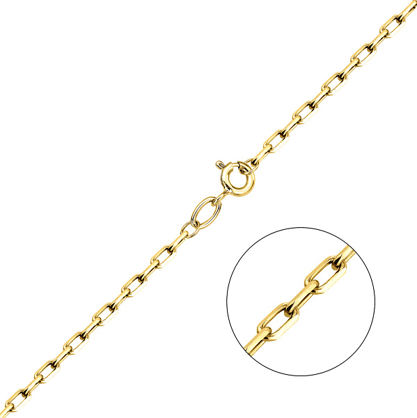 Цепочка из желтого золота плетения Якорное (арт. ц306203ж) – изображение 1
