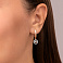 Золотые серьги с бриллиантами (арт. 2109479201) – изображение 2
