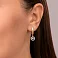 Золотые серьги с бриллиантами (арт. 2109479201) – изображение 2