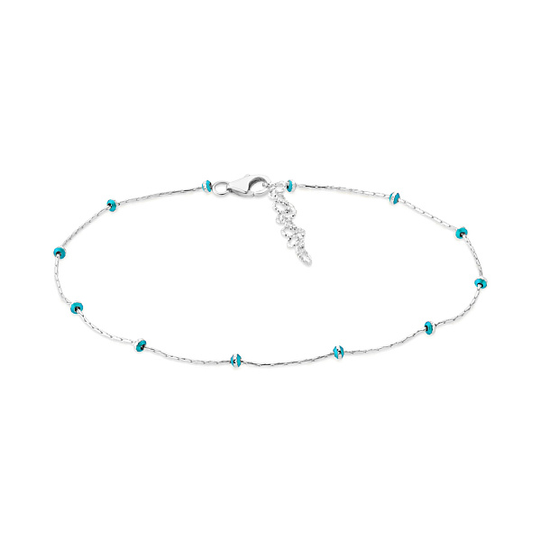 Браслет на ногу з білого золота Francelli (арт. 324051бг/н) – зображення 1