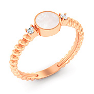 Фото Каблучка з золота Лýна (арт. 141237еп)