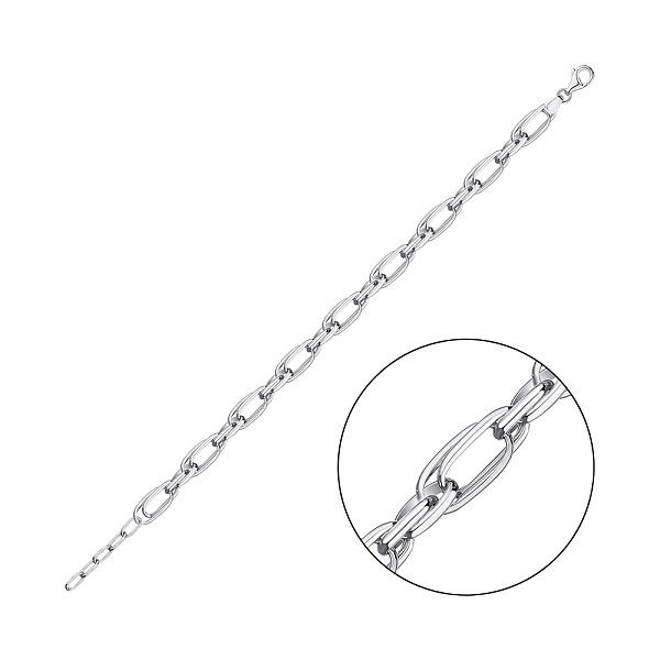 Серебряный цепочный браслет (арт. 7509/2769) – изображение 1