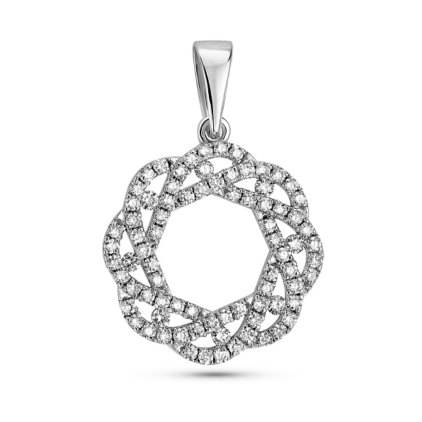 Золотой кулон с бриллиантами (арт. 3192089202) – изображение 1