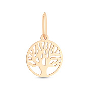 Кулон з червоного золота Дерево життя (арт. 441270)