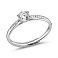 Серебряное кольцо с фианитами (арт. 7501/8084) – изображение 1
