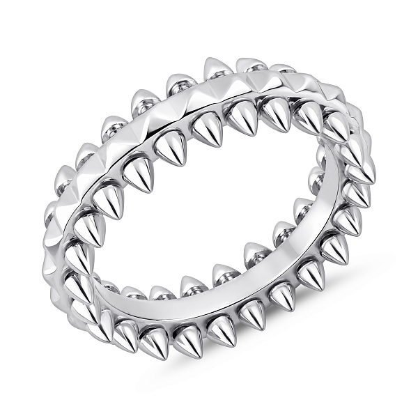 Серебряное кольцо без камней (арт. 7501/8757) – изображение 1