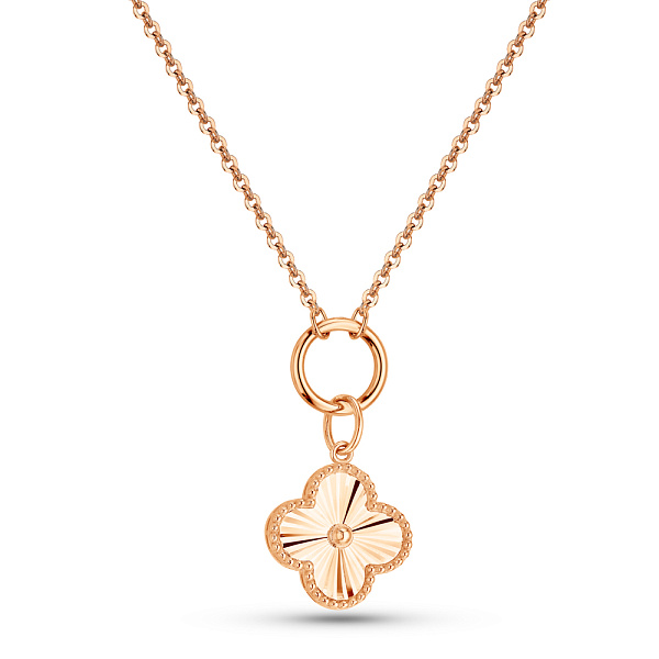 Колье из красного золота Клевер (арт. 352681/15) – изображение 1