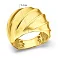 Масивна каблучка з жовтого золота Francelli (арт. 156203ж) – зображення 5