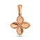 Підвіска з червоного золота (арт. 424954/15а) – зображення 1