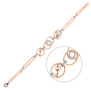 Фото Золотой браслет с фианитами (арт. 321709)