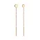 Серьги-цепочки из красного золота (арт. 106000) – изображение 1