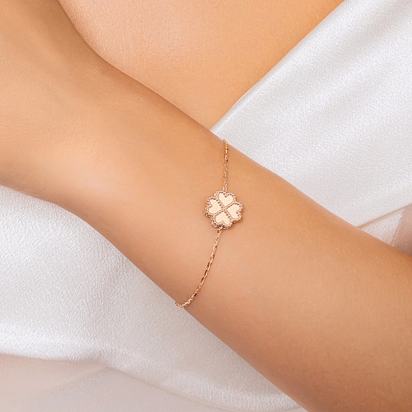 Золотой браслет без камней (арт. 3261361) – изображение 2