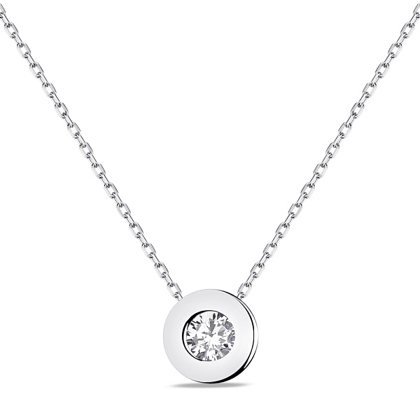 Кольє зі срібла з фіанітом (арт. 7507/1836) – зображення 1