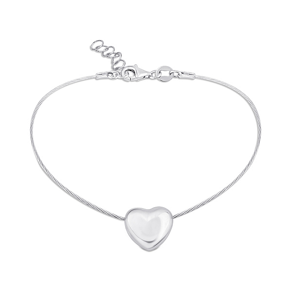 Серебряный браслет без камней (арт. 7509/4875) – изображение 1