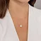 Кольє з білого золота з діамантами (арт. Ц341650040б) – зображення 4