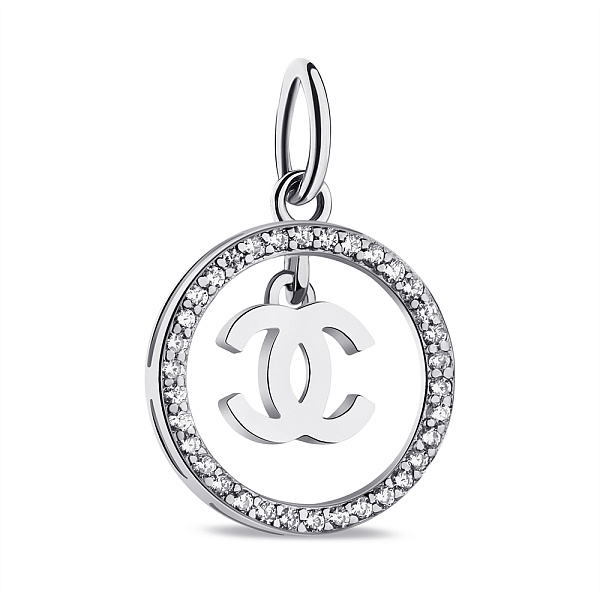 Серебряный подвес Trendy Style с фианитами (арт. 7503/П2Ф/1018) – изображение 1
