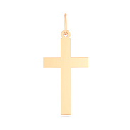 Крестик из красного золота  (арт. 440407/25)