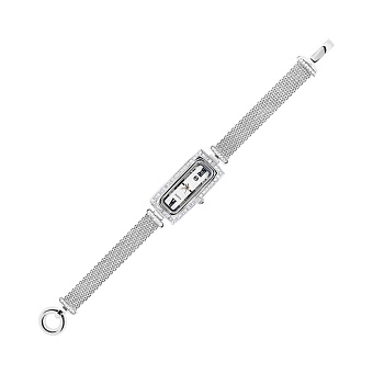 Срібний годинник з фіанітами (арт. 7526/313)