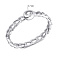 Серебряное кольцо Цепь с фианитом (арт. 7501/К2Ф/1436-16,5) – изображение 2