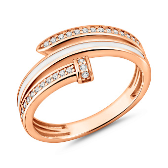 Фото Золотое кольцо Гвоздь (арт. 1401046еп)