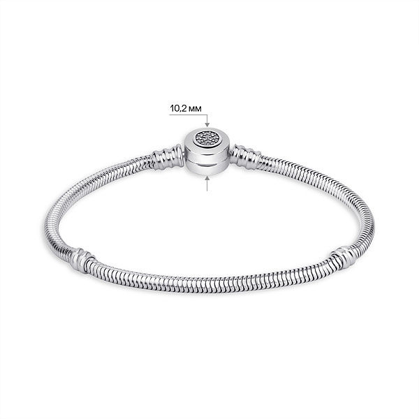 Серебряный браслет с фианитами (арт. 7509/2161) – изображение 2