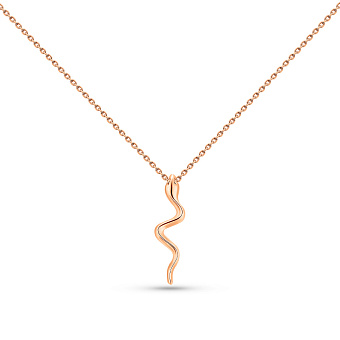 Золоте кольє Змія (арт. 360220)