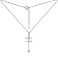 Колье из серебра с фианитами (арт. 7507/1904) – изображение 2