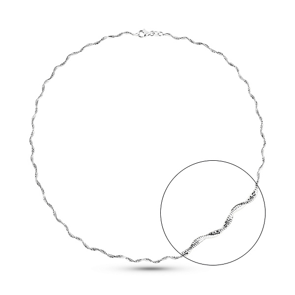 Колье Francelli из белого золота (арт. 352525б) – изображение 1